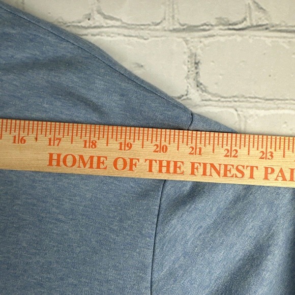 Ralph Lauren Polo Shirt Adult XL Light Blue Purple Pony‎ Short Sleeve Mens - Picture 6 of 8